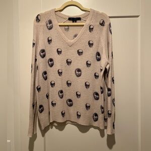 Skull cashmere sweater